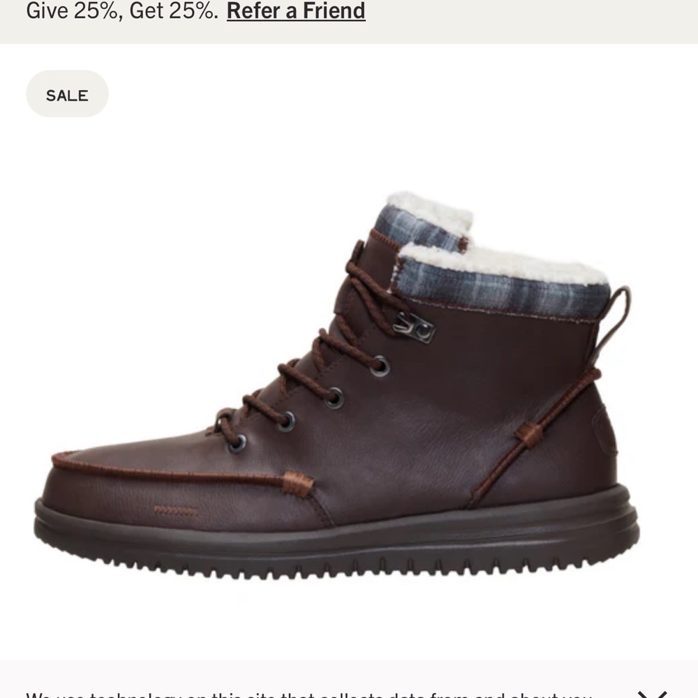 Hey Dude Bradley Cozy Boots